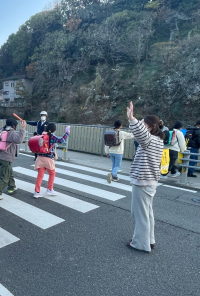 横断歩道　警察指導2